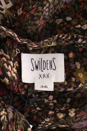 Blouse Swildens Marron en Viscose