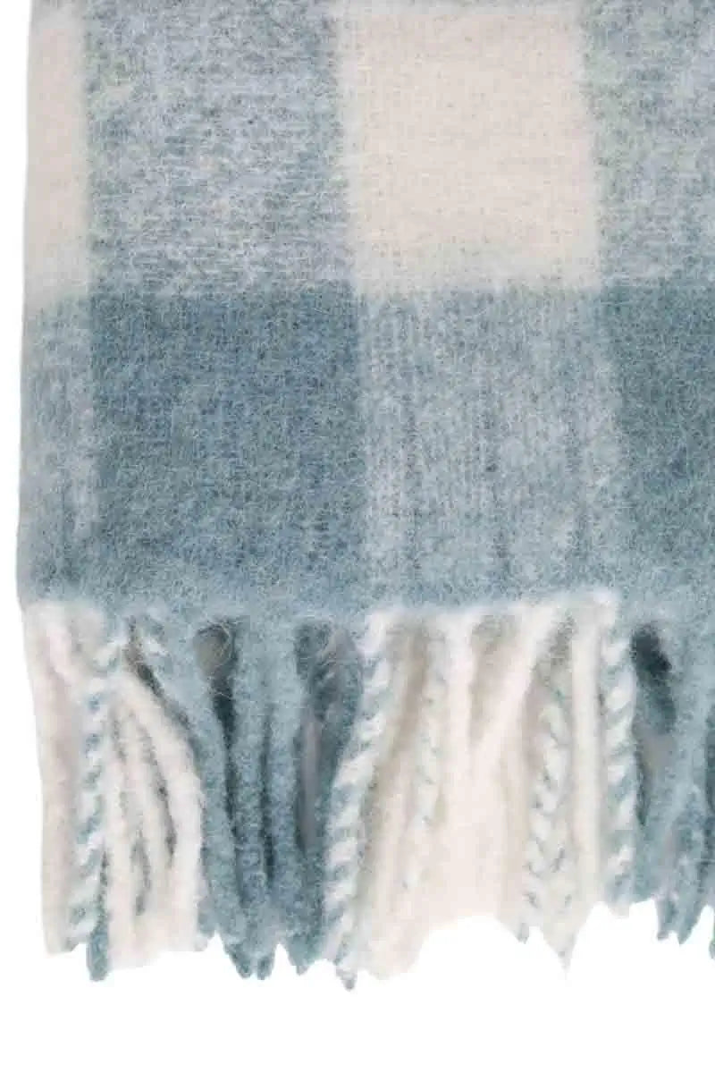 Écharpe Sézane Bleu en Laine