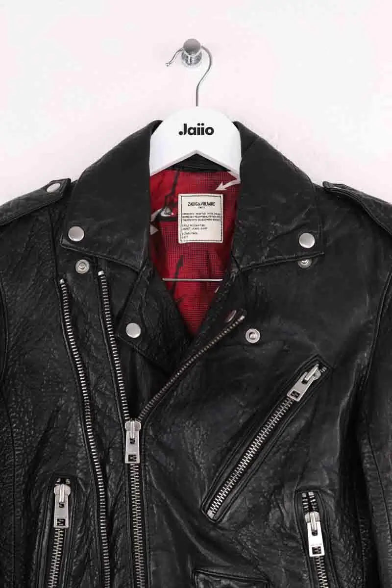 Veste Zadig & Voltaire Liya Noir en Cuir