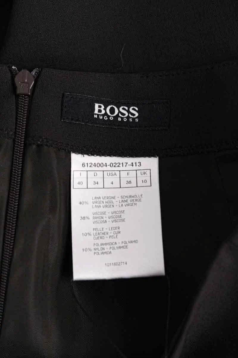 Jupe Boss Marron en Laine