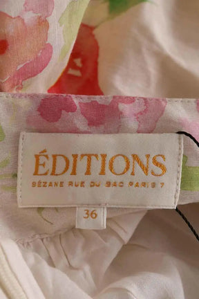 Jupe Sézane Beige en Lin