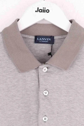 Polo Lanvin Gris en Coton