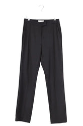 Pantalon droit Sandro Noir en Laine, taille S - Seconde Main