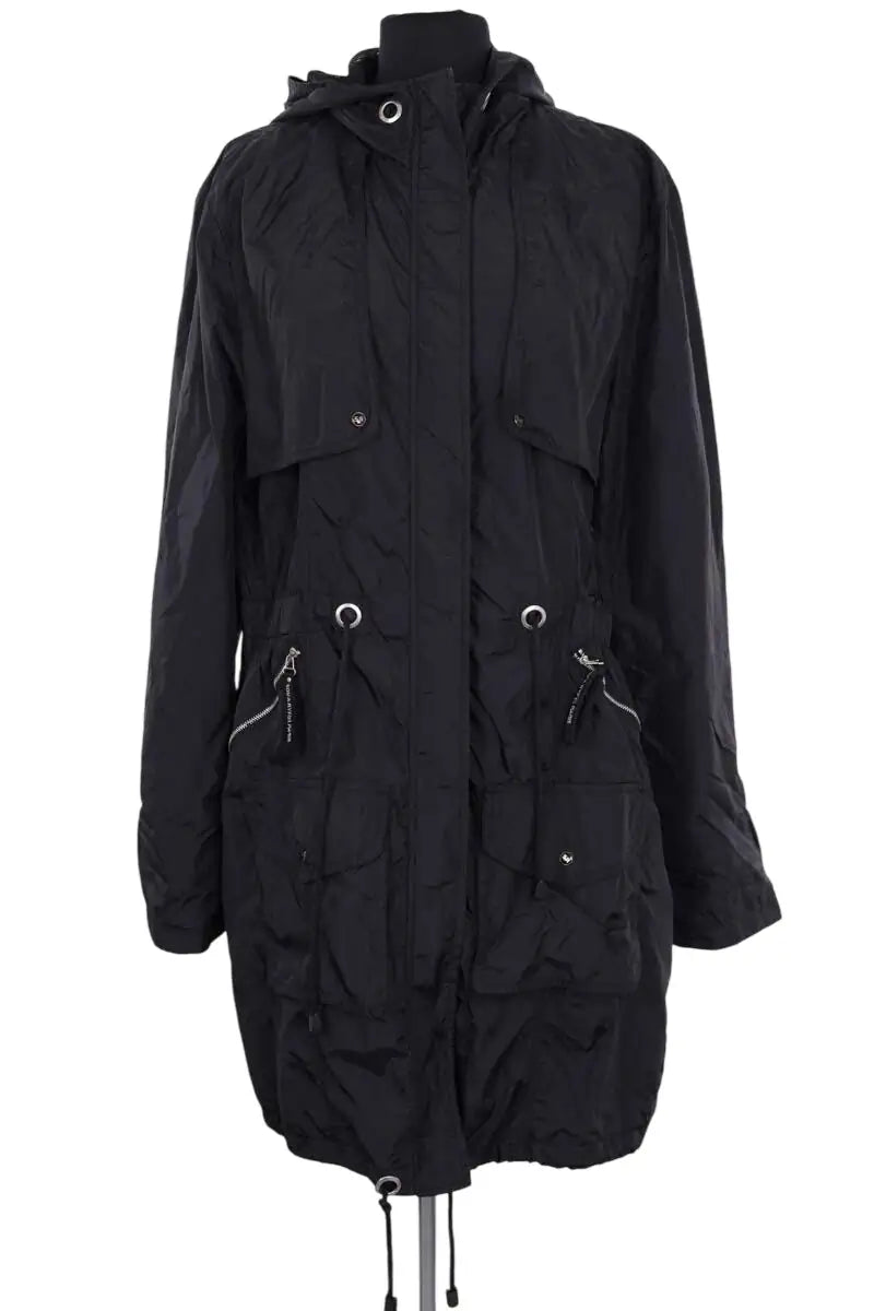 Parka Sonia Rykiel Noir en Synthétique, taille L - Seconde Main