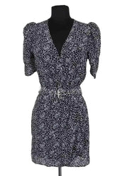 Robe The Kooples Noir en Viscose, taille M - Seconde Main
