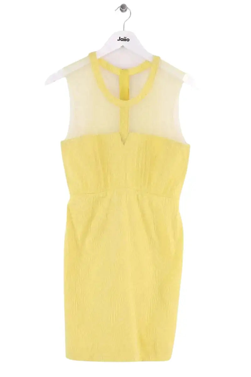 Robe The Kooples Jaune en Synthétique, taille M - Seconde Main