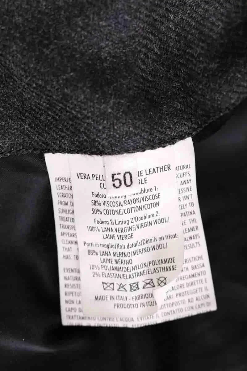 Blouson Yves Saint Laurent Noir en Cuir