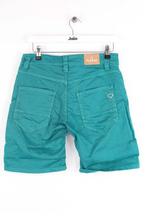 Mini short Please Vert en Coton