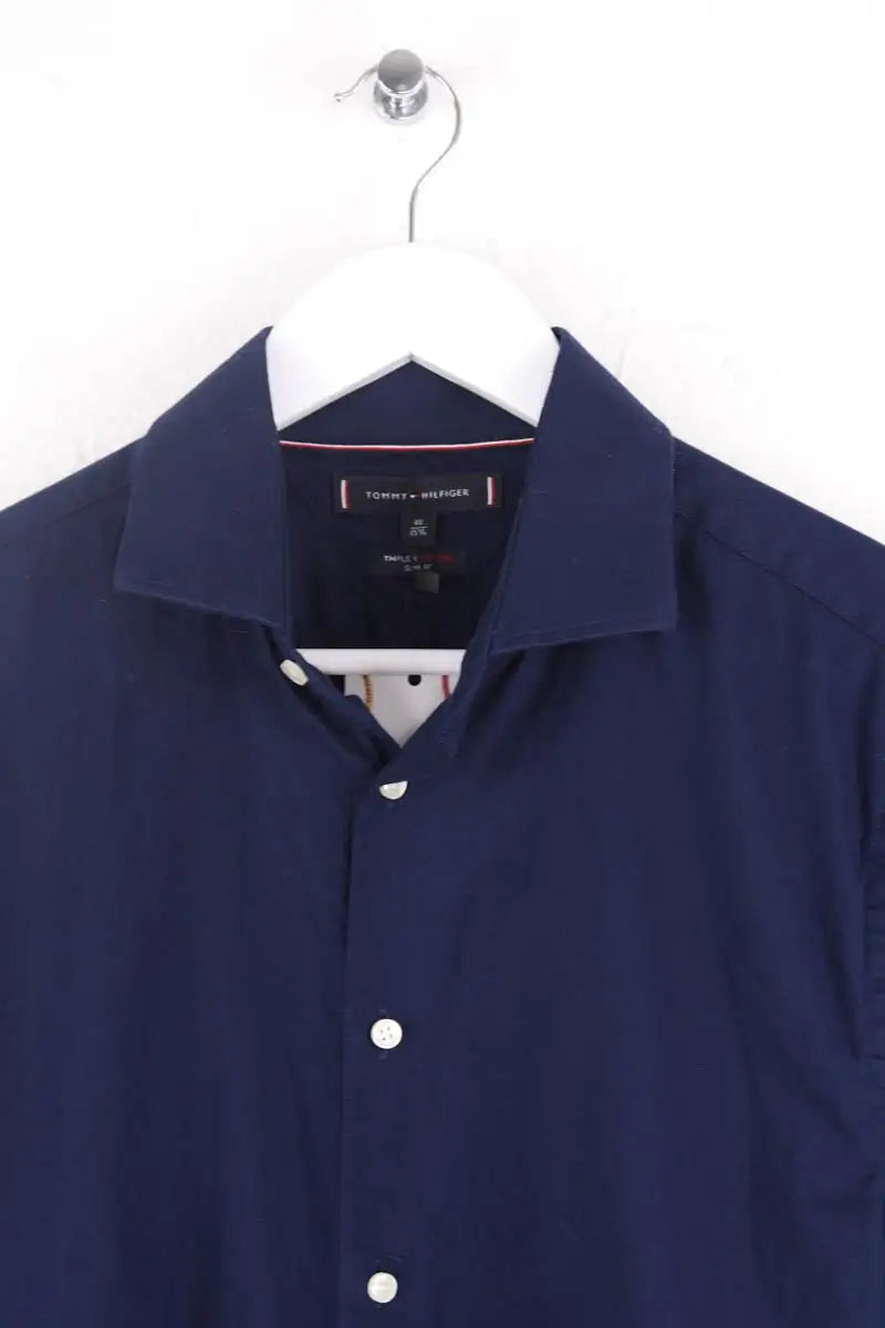 Chemise Tommy Hilfiger Bleu en Coton