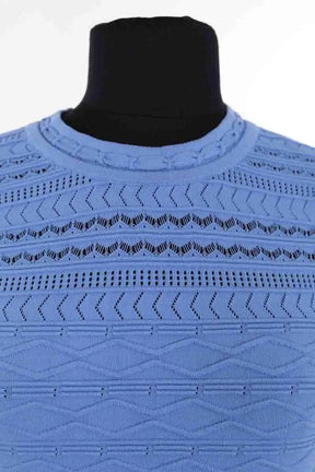Robe Maje Bleu en Viscose