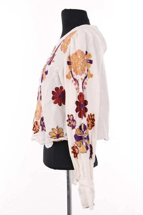 Blouse Sézane Blanc en Coton