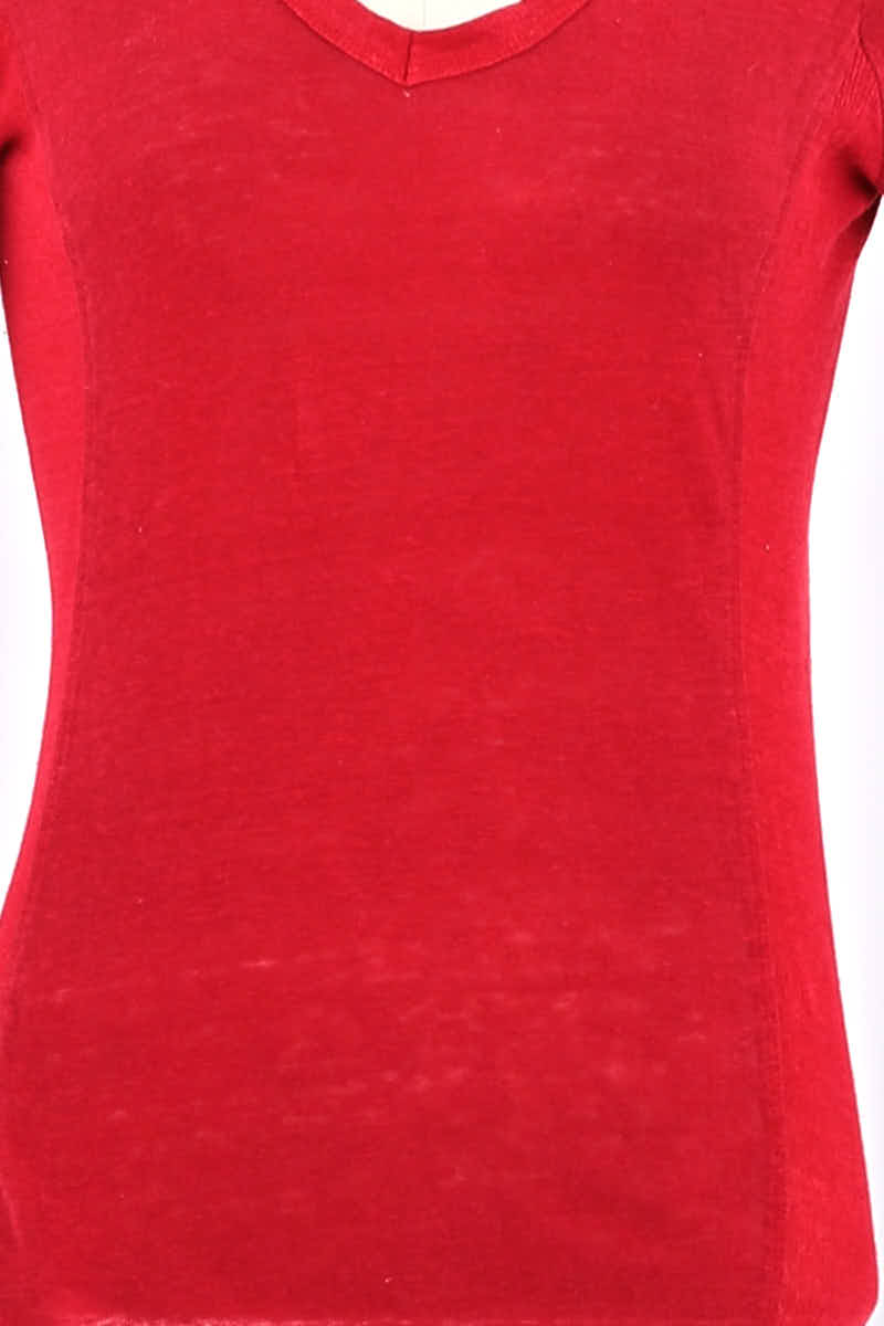 T-shirt Sandro  Rouge