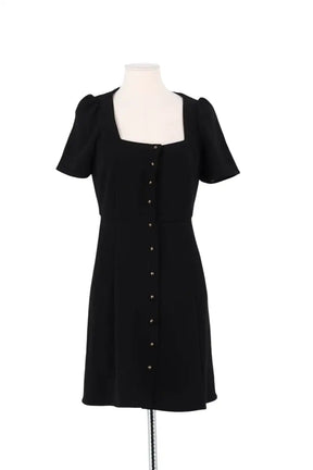 Robe Sézane Noir en Viscose, taille XS - Seconde Main