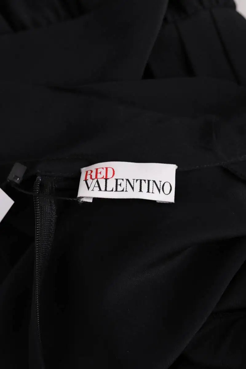 Robe Red Valentino Noir en Soie
