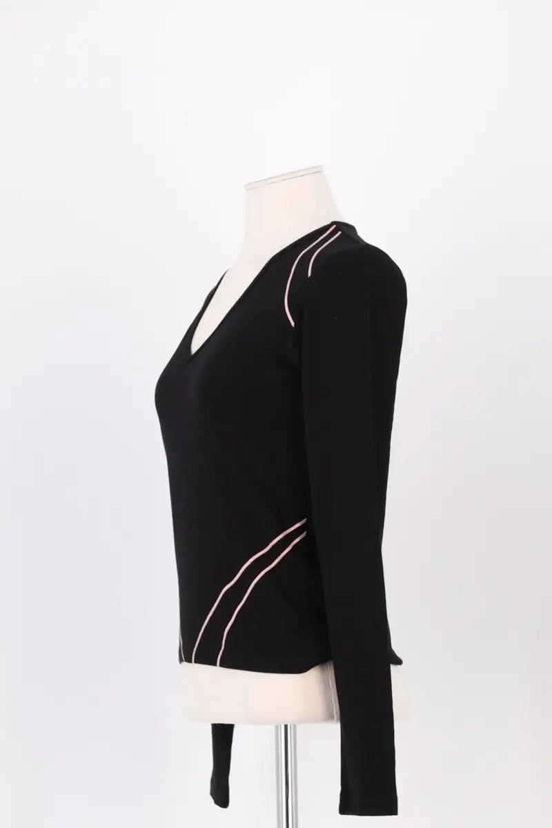 T-shirt Barbara Bui Noir en Coton