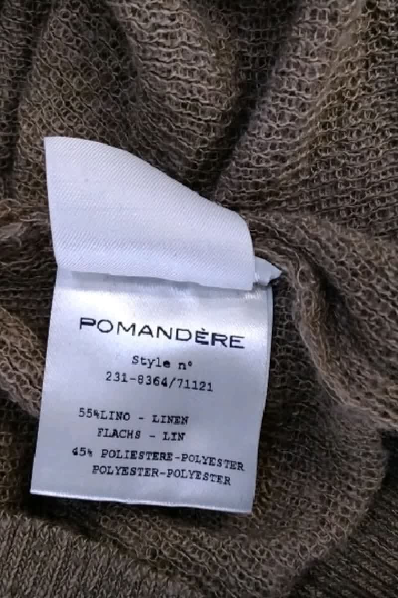 Pull Pomandère  Marron
