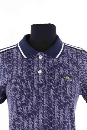 Robe Lacoste Bleu en Coton