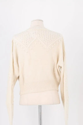 Pull The Kooples Ecru en Laine