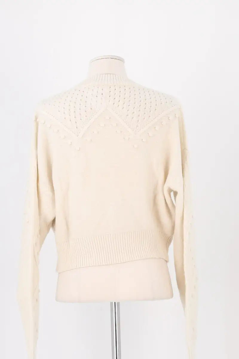 Pull The Kooples Ecru en Laine