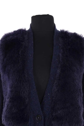 Cardigan Stella McCartney Bleu en Laine