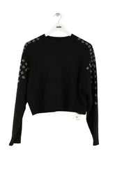 Pull The Kooples Noir en Laine, taille S - Seconde Main