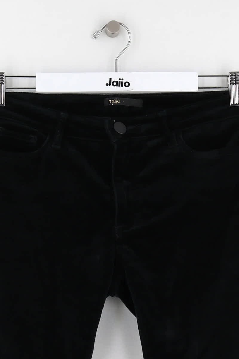 Pantalon slim Maje  Noir
