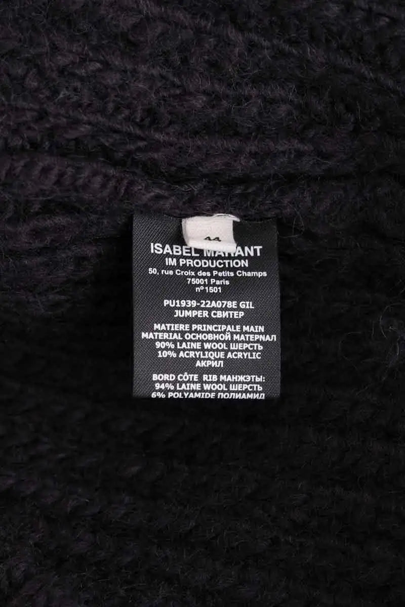 Pull Isabel Marant GIL Violet en Laine