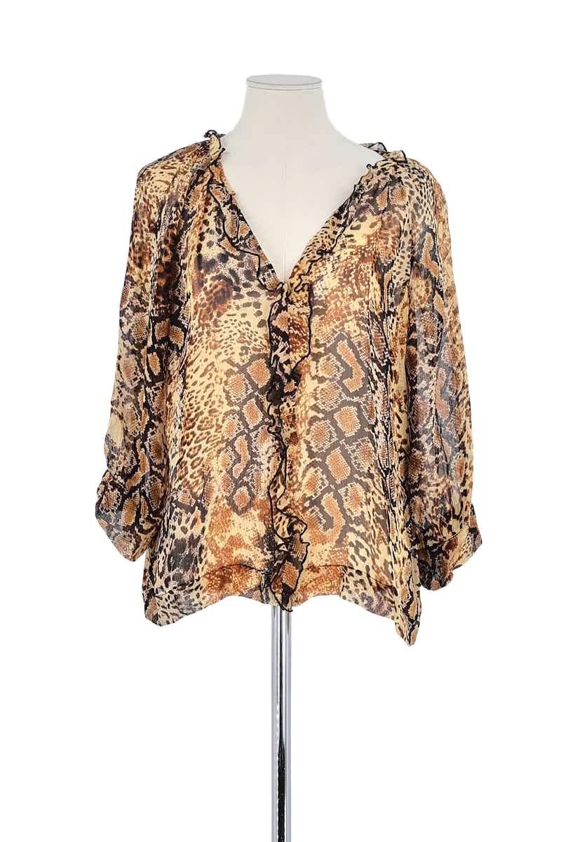 Blouse Bash  Marron