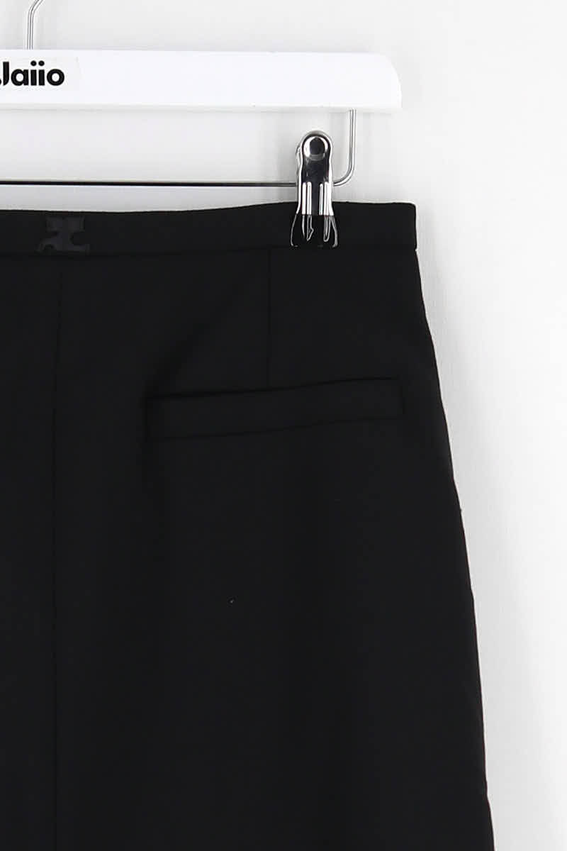 Jupe Courrèges  Noir