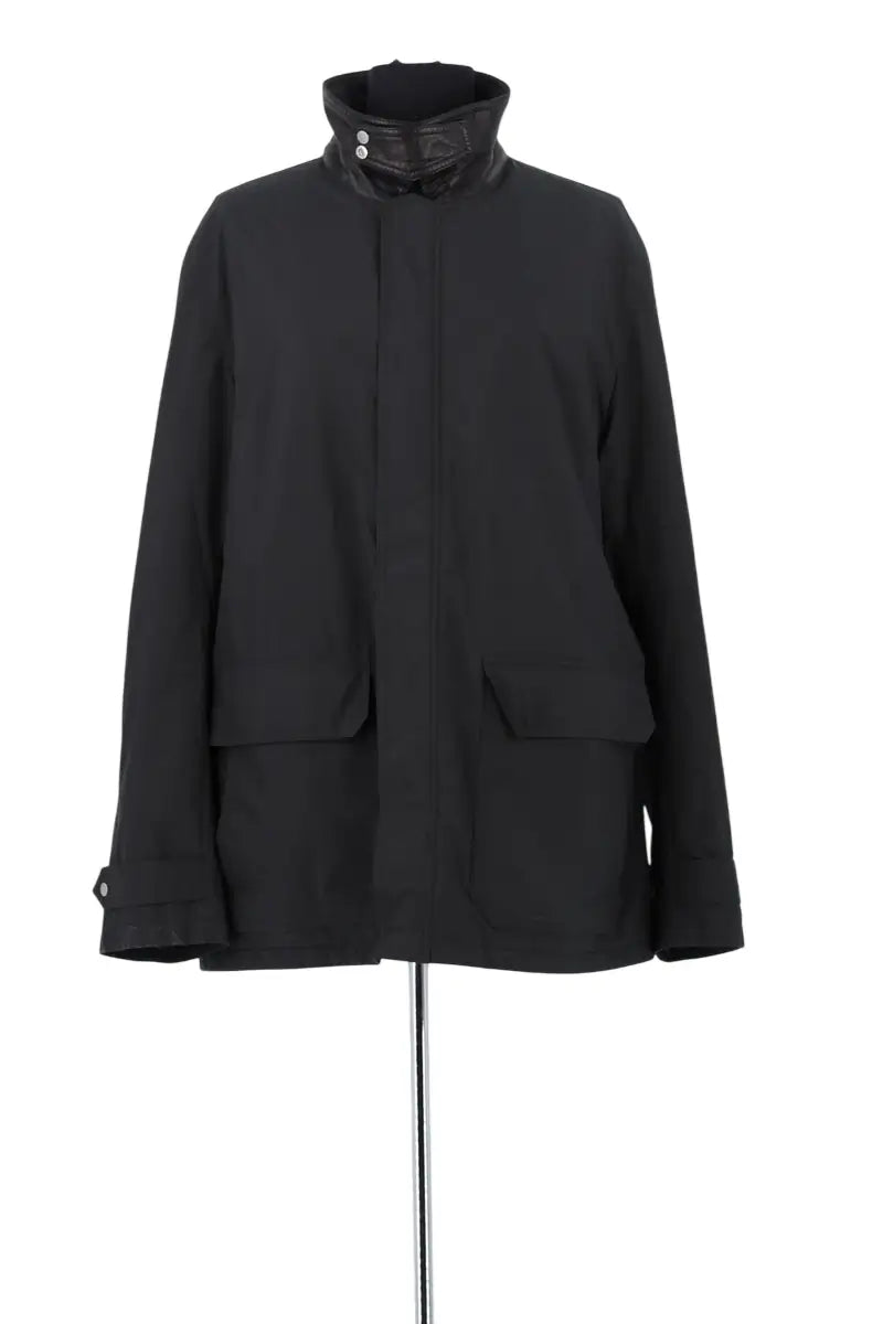 Blouson Other Brand Noir en Synthétique, taille M - Seconde Main