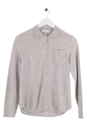 Chemise Eric Bompard Gris en Cachemire, taille L - Seconde Main