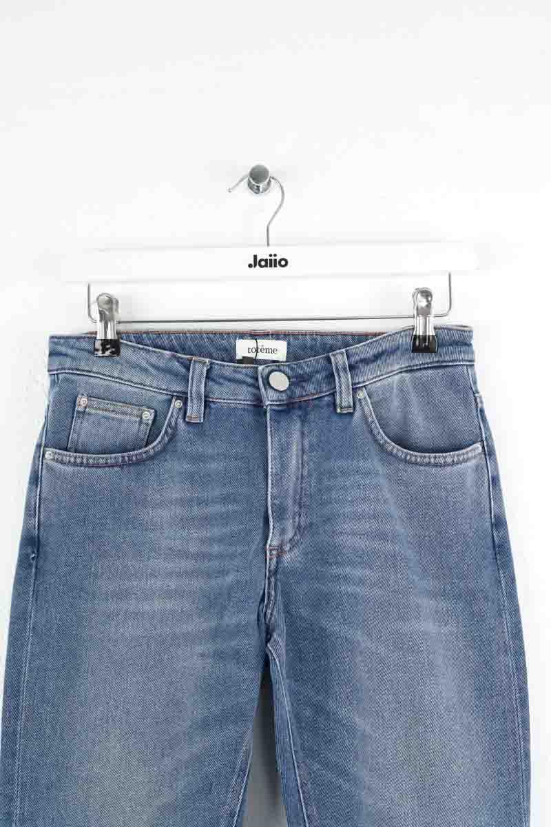 Jean droit Totême  Bleu