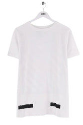 T-shirt Off White Blanc en Coton, taille S - Seconde Main