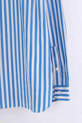 Chemise Lacoste Bleu en Coton