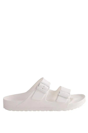 Mules Birkenstock Blanc en Plastique, taille 40 - Seconde Main