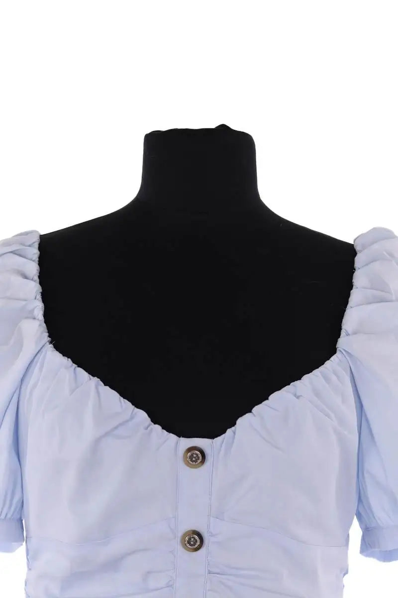 Robe Pinko Bleu en Coton