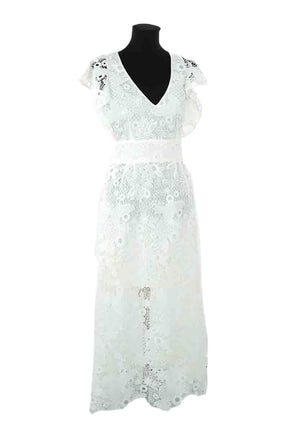 Robe Antik Batik  Blanc