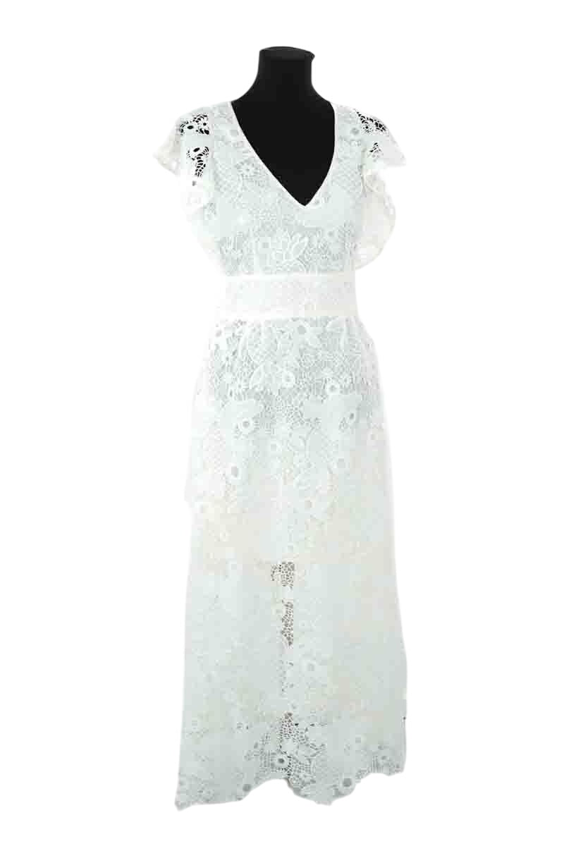 Robe Antik Batik  Blanc