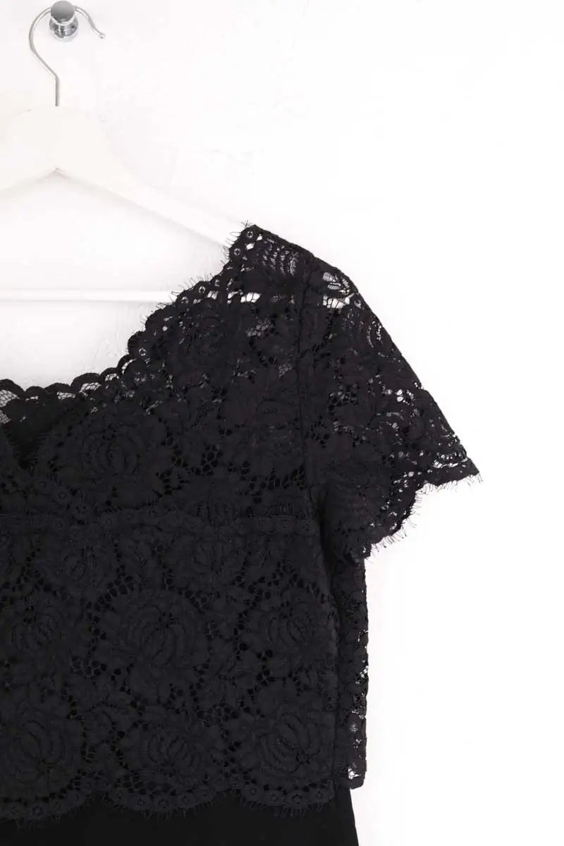 Blouse The Kooples Noir en Synthétique