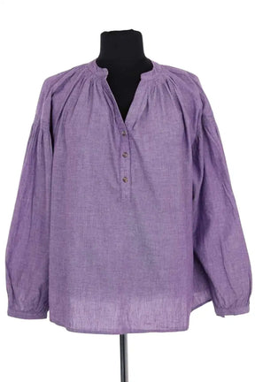 Blouse Vanessa Bruno Violet en Coton, taille S - Seconde Main