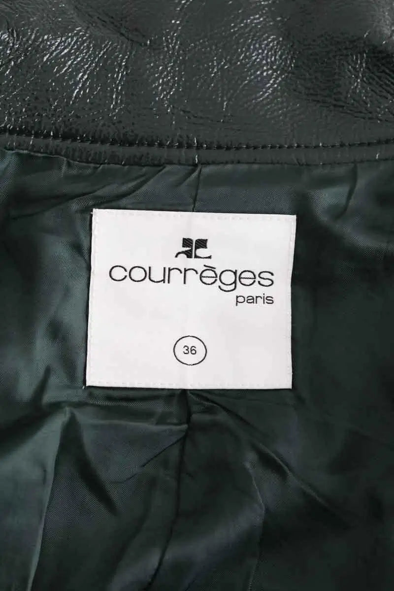 Veste Courrèges Veste réedition Vert en Coton