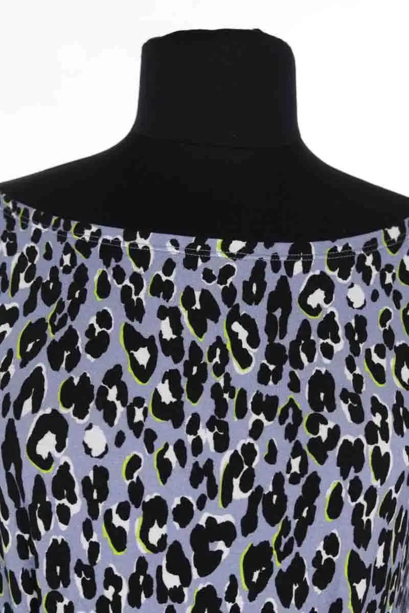Robe Agnès B. Bleu en Viscose