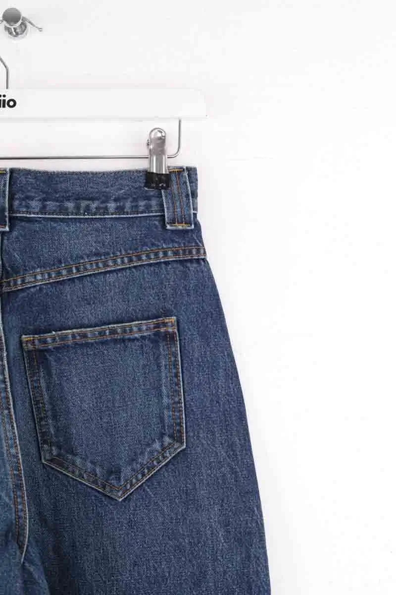 Jean Khaite Hewitt Bleu en Coton