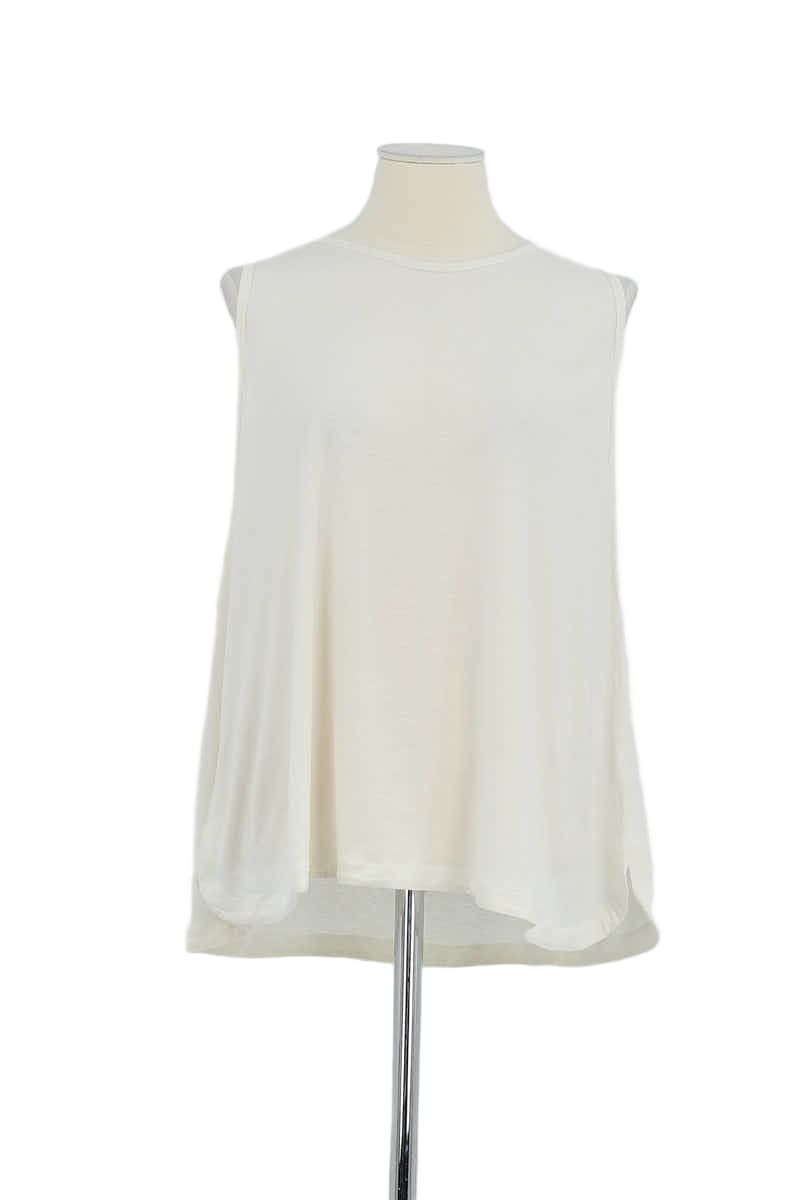 Top sans manche Bash  Blanc