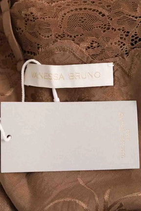 Top sans manche Vanessa Bruno Marron en Synthétique