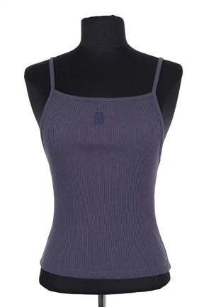 Top sans manche Balzac Bleu en Coton, taille S - Seconde Main