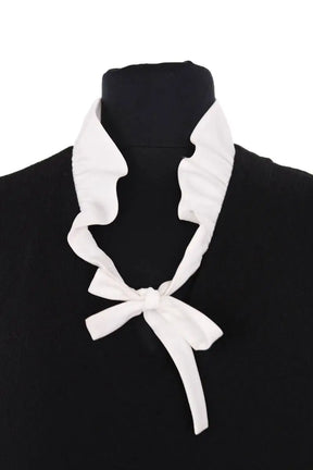 Robe Sandro Noir en Synthétique