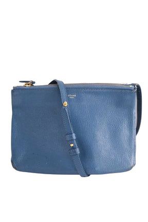 Sac à bandoulière Celine Bleu en Cuir - Seconde Main