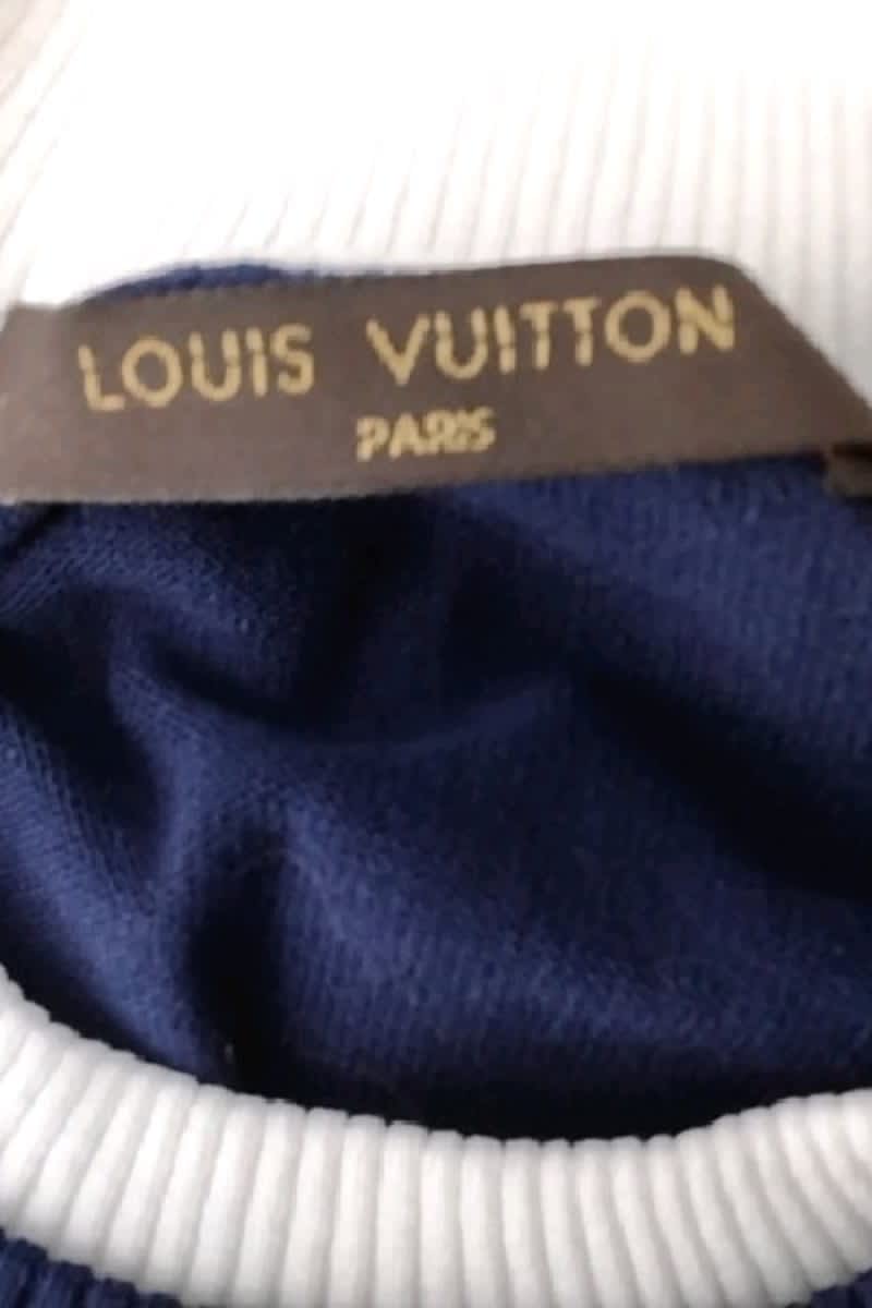 T-shirt Louis Vuitton  Bleu