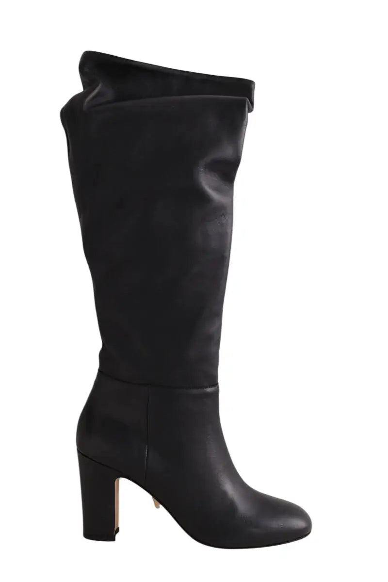 Bottes LK Bennett Kristen Noir en Cuir, taille 38 - Seconde Main